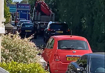 Lynsted Lane Junction traffic build up, 0907am 9th June 2021