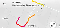 28th August 2019 - Flow 1 - Jogging Map